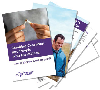 Smoking Cessation and People with Disabilities brochure